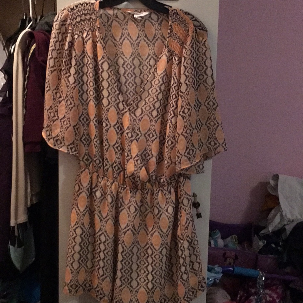Worn once romper for a baby shower